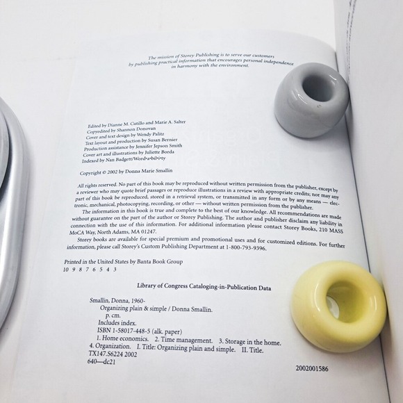 Organizing Plain & Simple Book, Home‎ Organization, Clutter Solutions, Reference - Picture 6 of 6